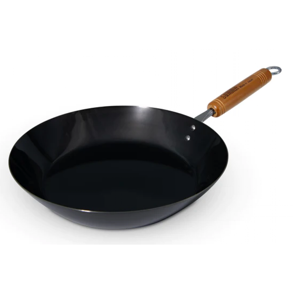 Summit 新潟燕三条製 28cm 多用途煎鍋 (4582257001819): 輕量化鍋側、適用所有爐具、易於煎炸